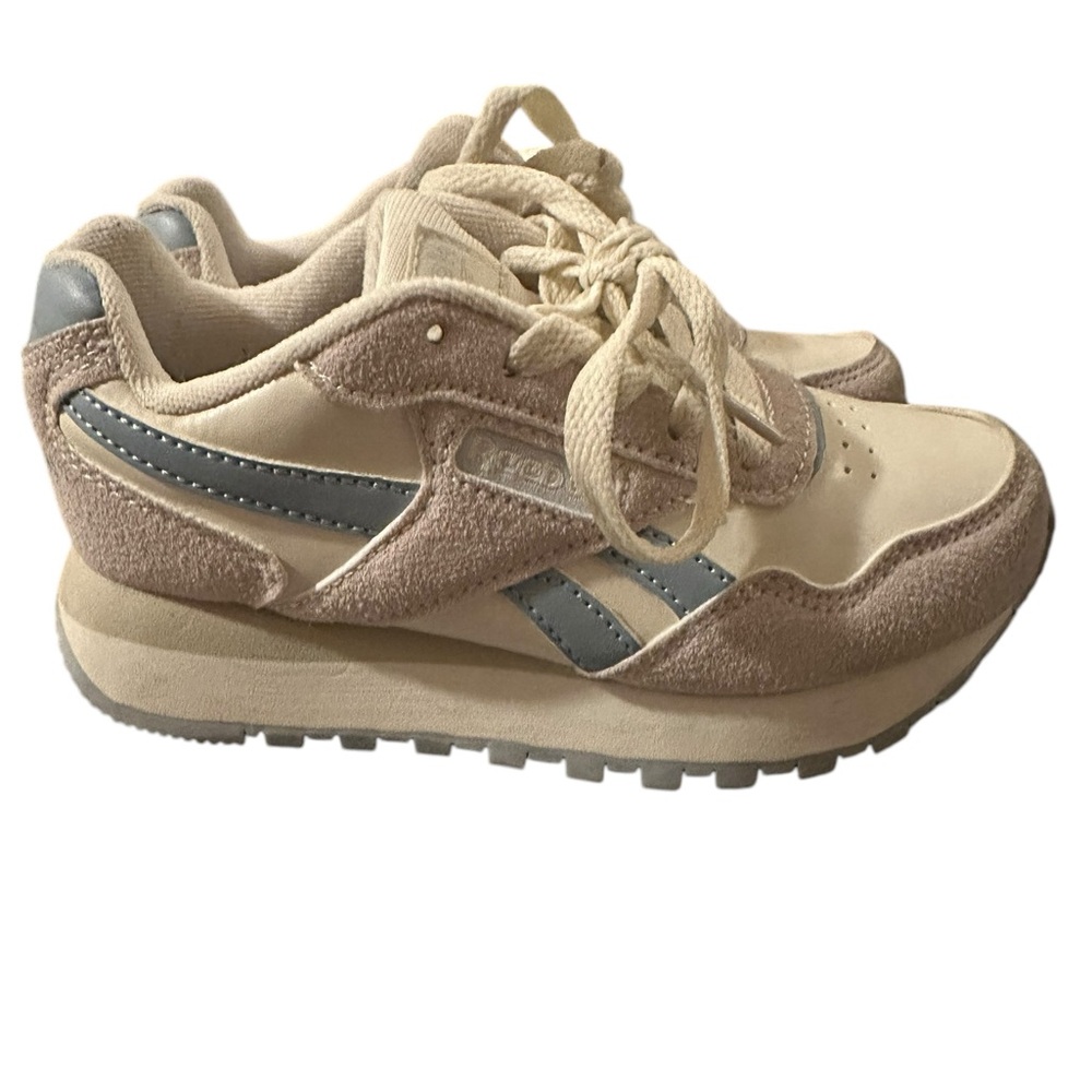 Little girls size 12 Reebok shoes